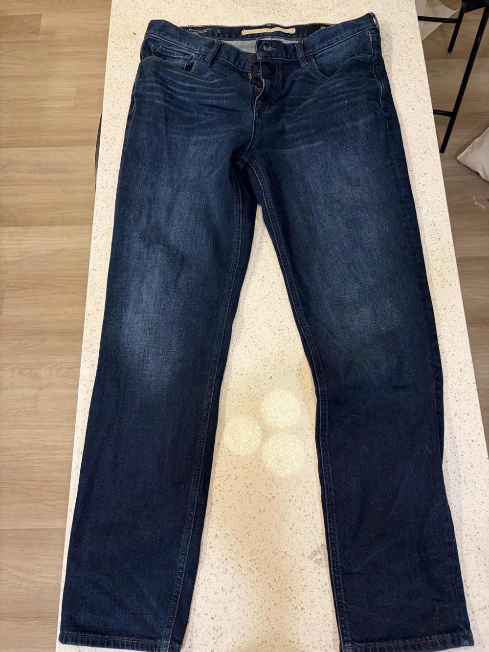Banana Republic Dark Blue Straight Jeans